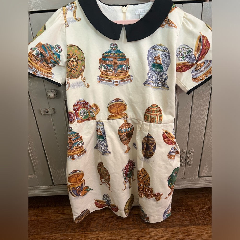 Livly Girls Faberge Egg Holiday Dress